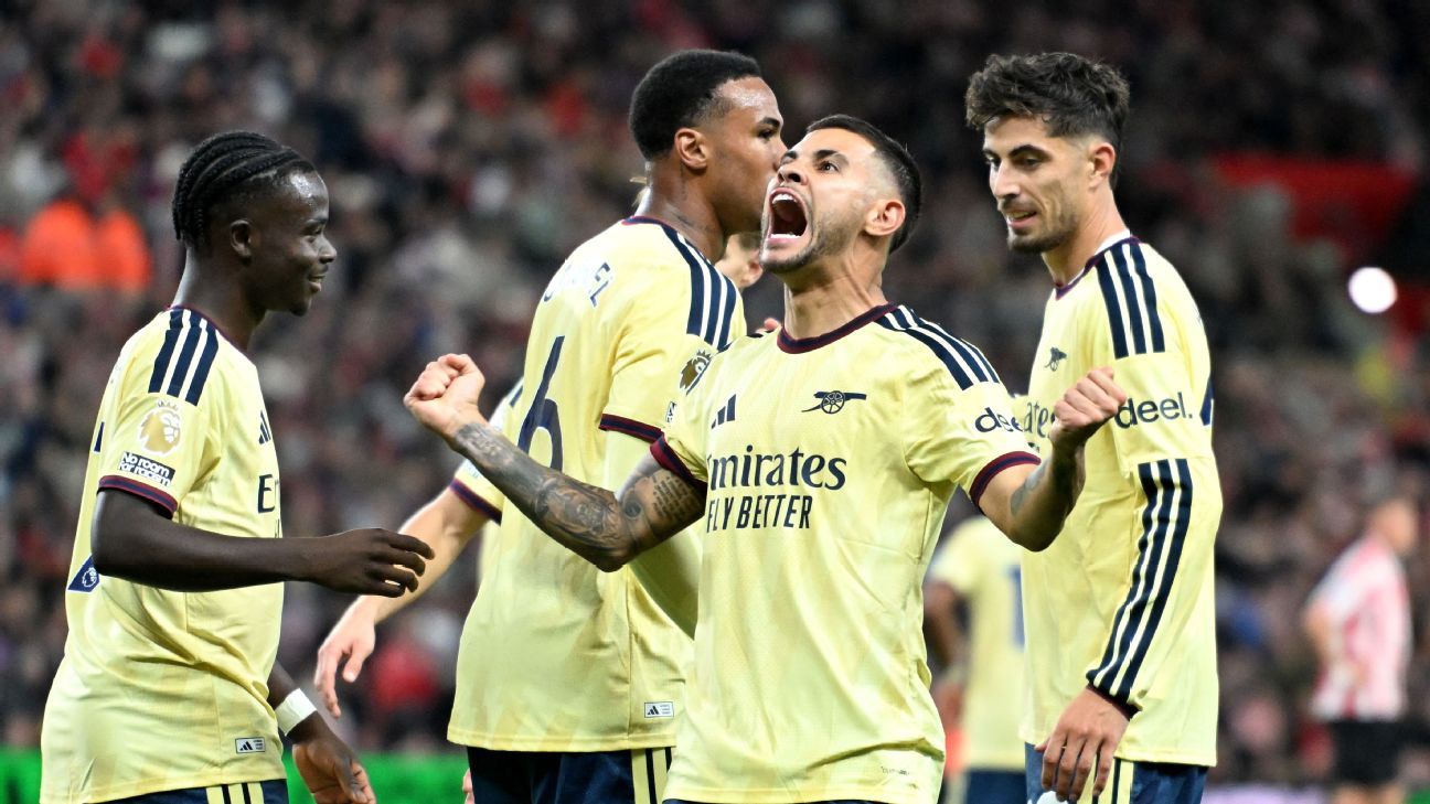 Arsenal ratings: Raya 9/10, Guimaraes 8/10 in victory over Sunderland