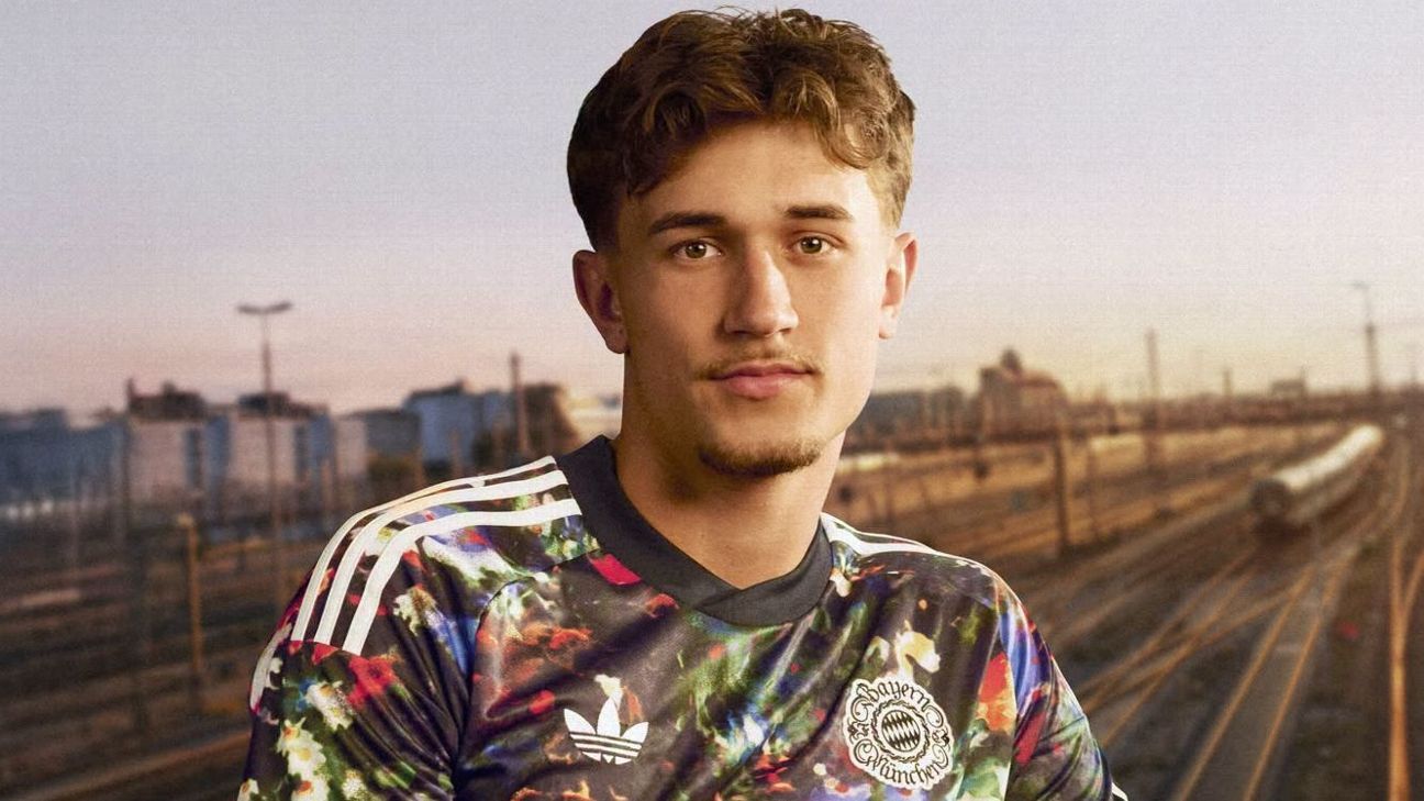Bayern Munich unveils its most extravagant floral Oktoberfest kit to date.