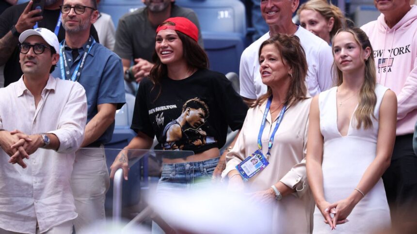 Trinity Rodman goes from soccer game to US Open final to watch Ben Shelton