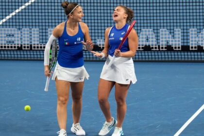 Italy recovers to beat China, reach Billie Jean King Cup semifinals