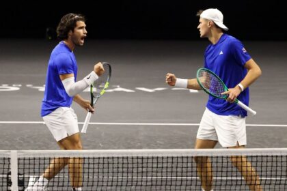 Alcaraz-Mensik doubles win gives Team Europe 3-1 lead in Laver Cup