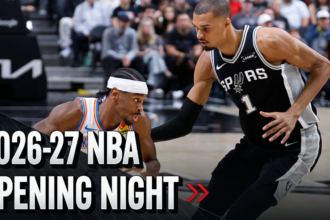 2026-27 NBA Season Start Date and Opening Night Schedule Announced