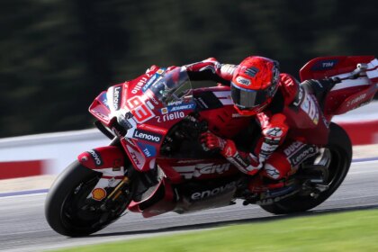 2026 Austrian MotoGP Red Bull Ring Saturday Practice Results