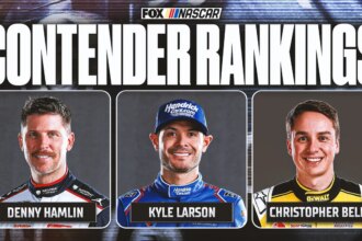 Kyle Larson Tops NASCAR Contender Rankings as Competition Narrows