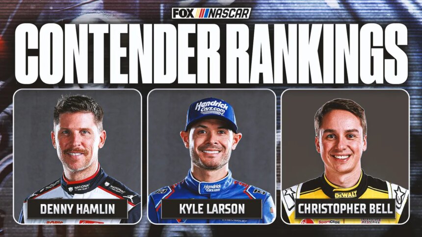 Kyle Larson Tops NASCAR Contender Rankings as Competition Narrows