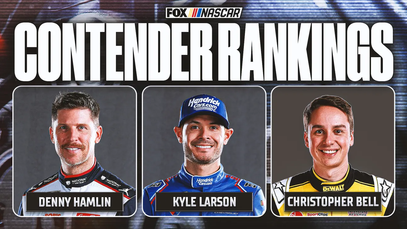 Kyle Larson Tops NASCAR Contender Rankings as Competition Narrows