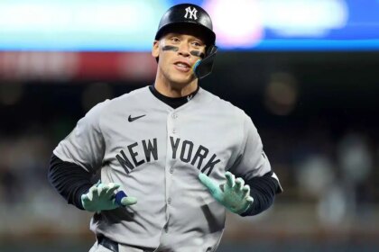 Aaron Judge Leaves Game Early vs. Twins Due to Right Lower Leg Tightness