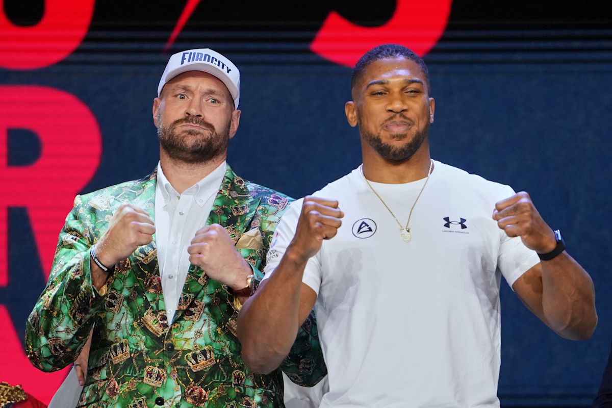 After 10 years in the making, Fury and Joshua smile ahead of the big fight