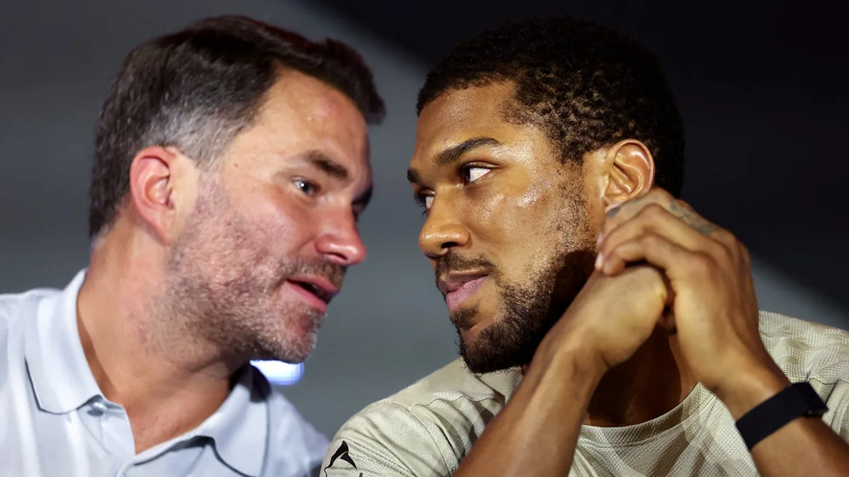 Anthony Joshua and Eddie Hearn did not agree to Tyson Fury being A-side