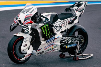 Aprilia unveils Vespa celebration MotoGP livery inspired by F1 legend at Misano