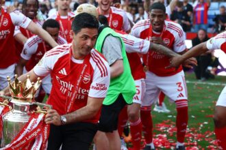 Arsenal hold preliminary talks to sign 6 foot 3 starlet who Brighton are seriously targeting