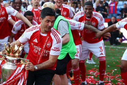 Arsenal hold preliminary talks to sign 6 foot 3 starlet who Brighton are seriously targeting