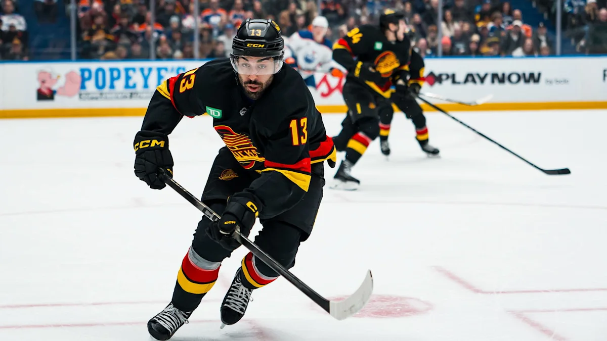Arshdeep Bains aims for full-time role with Vancouver Canucks after "Shot Out Of A Cannon" season