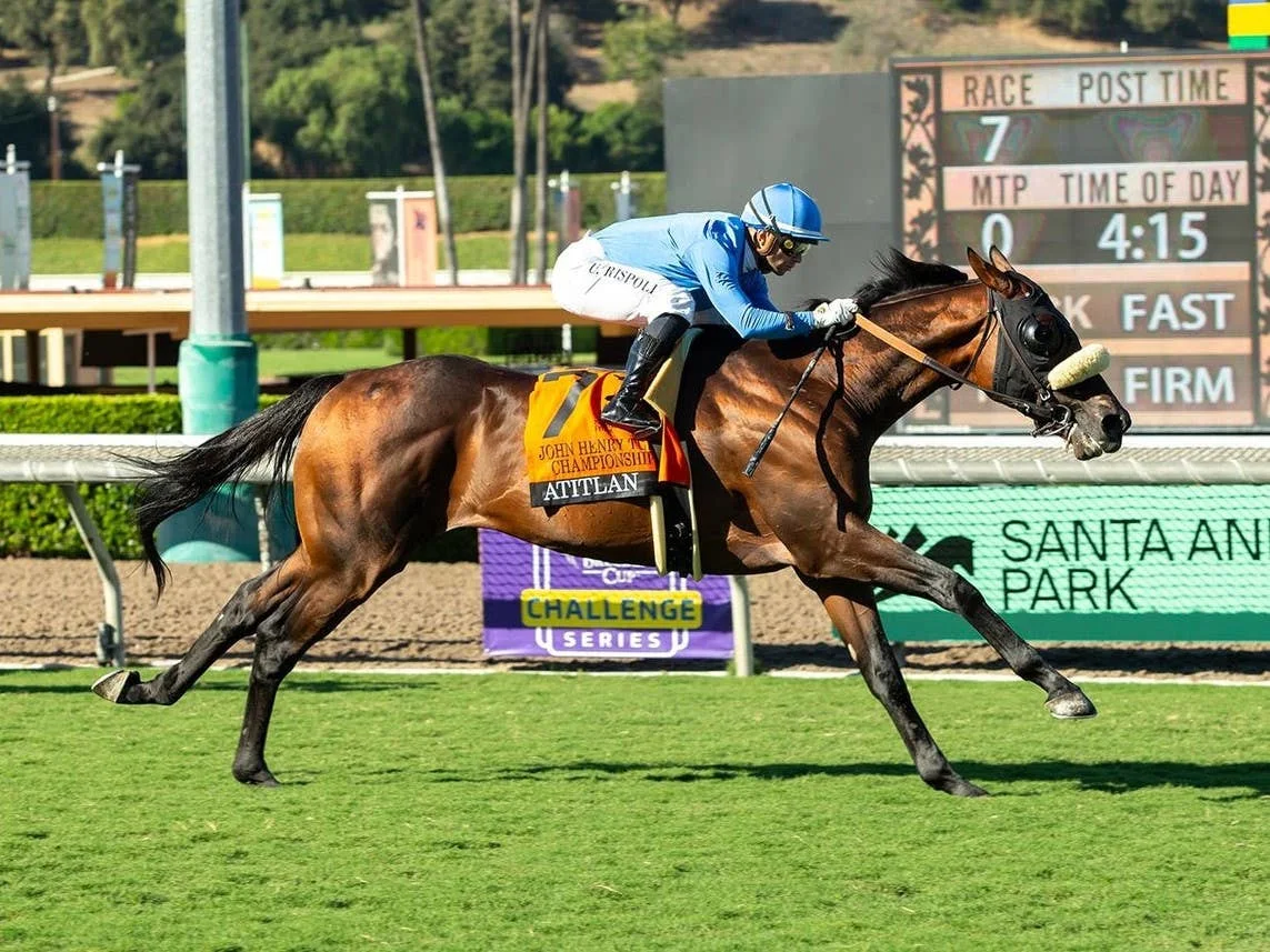 Atitlan Claims First Win in Comeback at John Henry Turf Championship