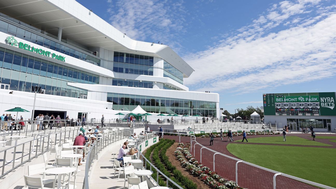Belmont Park reopens for horse racing after $550 million overhaul