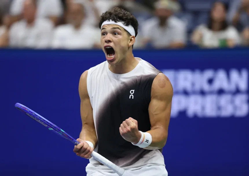 Ben Shelton avoids US Open upset scare from unseeded Hubert Hurkacz in close 4-set victory