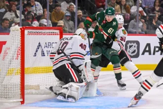 Blackhawks fall 3-2 in overtime in preseason game