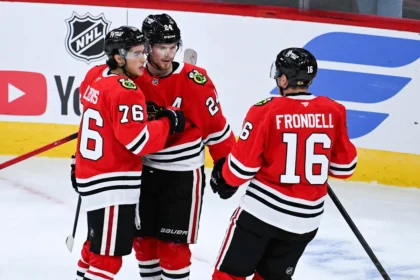 Bowen Byram scores hat trick to lead Blackhawks to overtime win over Wild