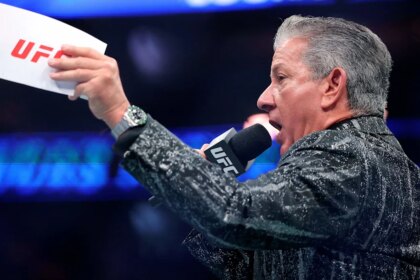 Bruce Buffer Praises UFC Fighters and Sends Note to Raoni Barcelos