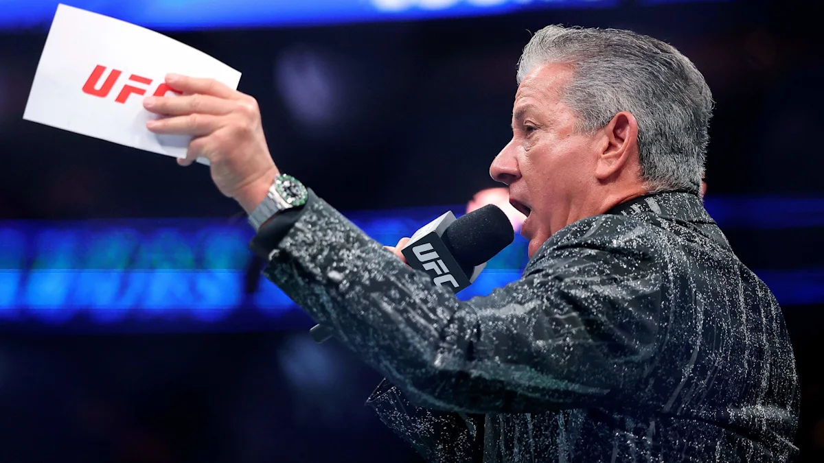Bruce Buffer Praises UFC Fighters and Sends Note to Raoni Barcelos