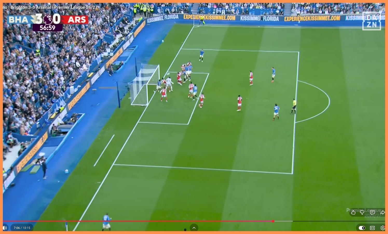 (Video): Arsenal humbled 3-0 by brilliant Brighton with superb goals all round