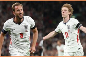 Video: Anthony Gordon & Harry Kane score quickfire double for England to stun Spain
