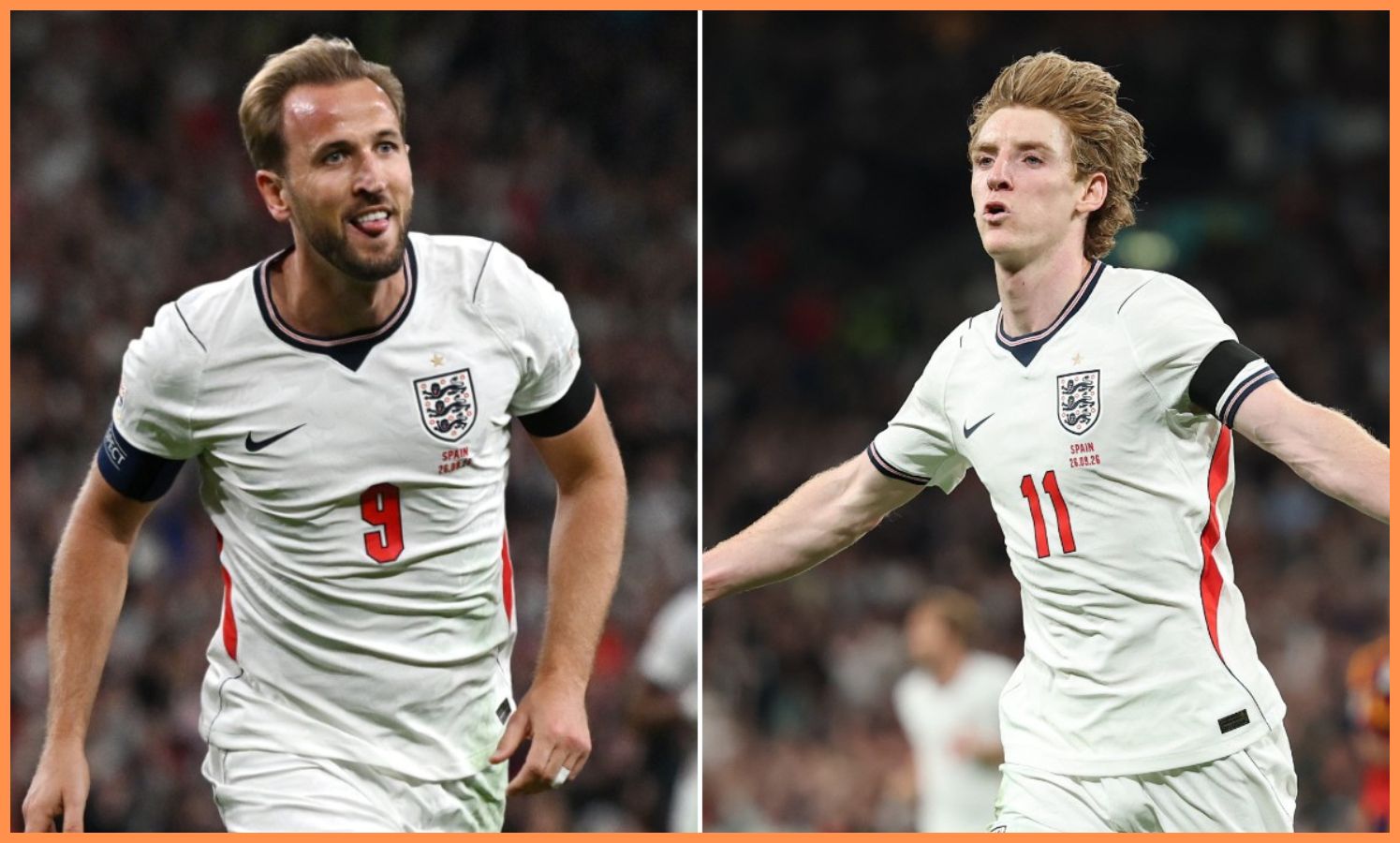 Video: Anthony Gordon & Harry Kane score quickfire double for England to stun Spain