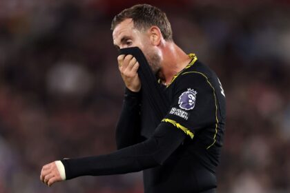 What Brentford fans were heard chanting at Jordan Henderson during 3-0 win