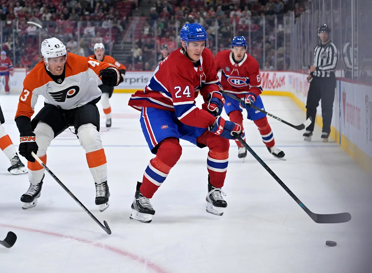 Canadiens Winger enjoys strong support from prospect Thorpe
