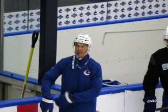 Canucks head coach Manny Malhotra says they executed training camp days as planned in 2026