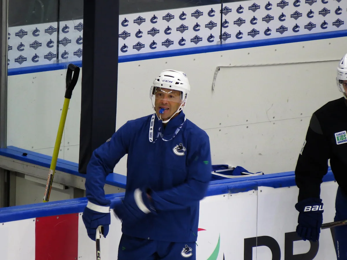 Canucks head coach Manny Malhotra says they executed training camp days as planned in 2026