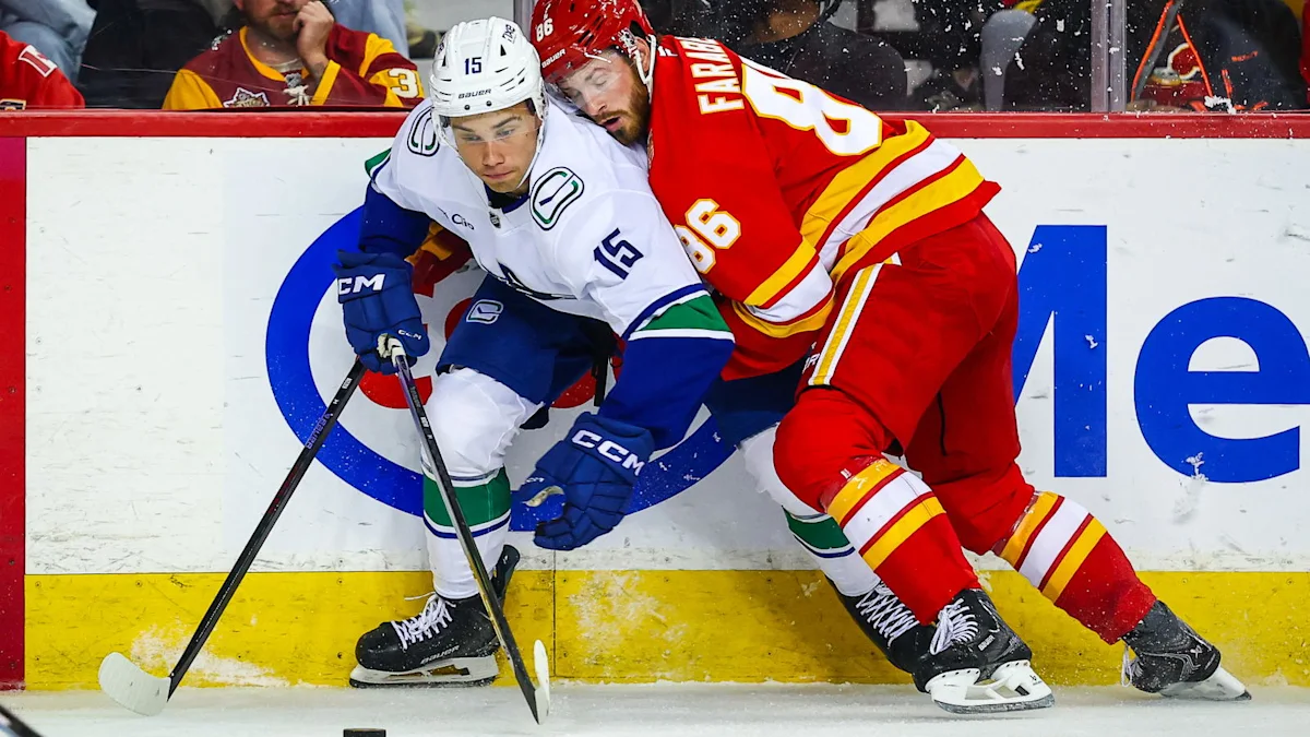 Canucks lose 3-1 to Flames in 2026 pre-season game