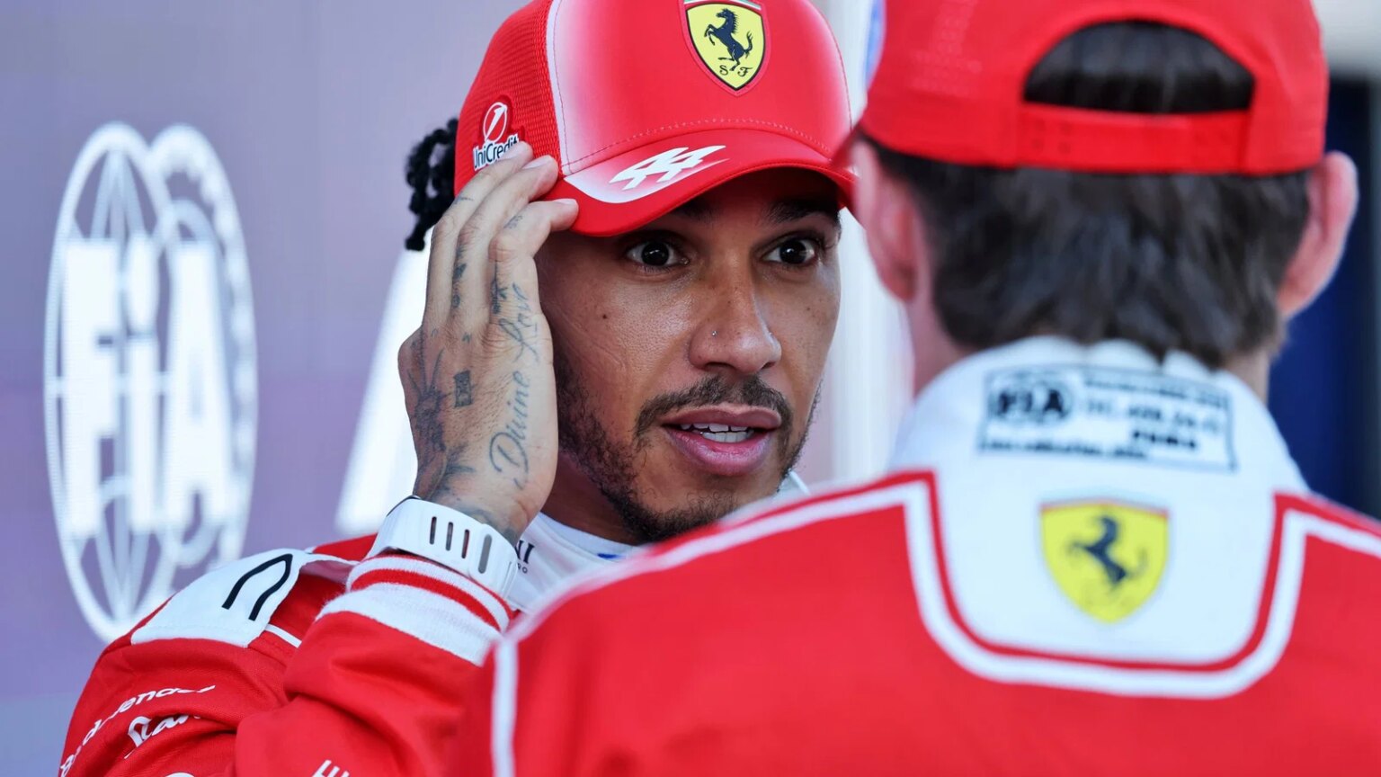 Lewis Hamilton and Charles Leclerc held clear-the-air talks after Monza