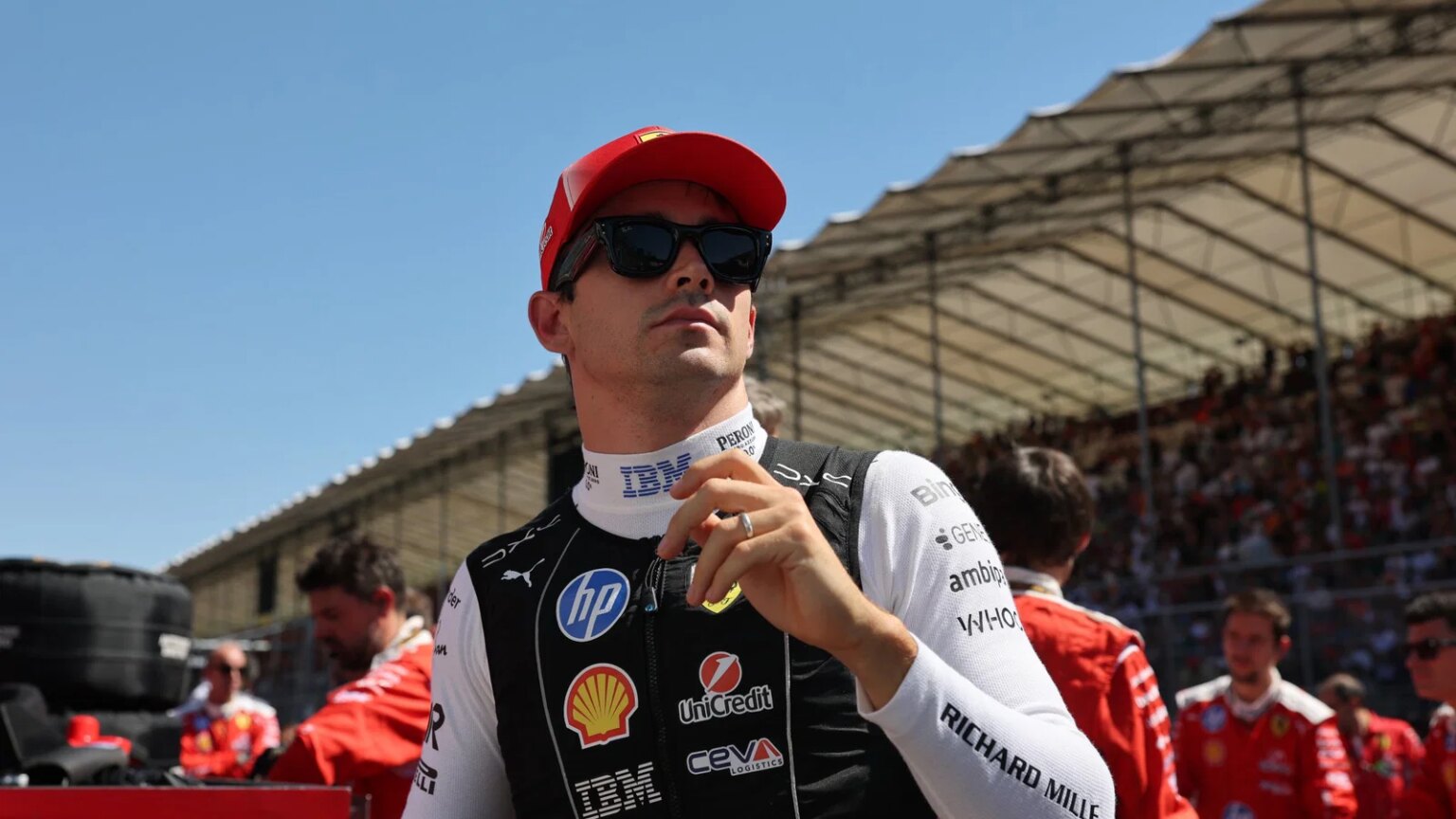 Charles Leclerc to face Baku F1 grid penalty despite positive Ferrari engine update