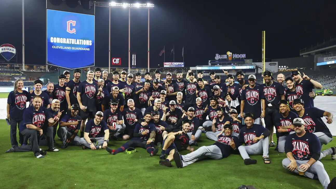Cleveland Guardians Win Third Consecutive AL Central Title