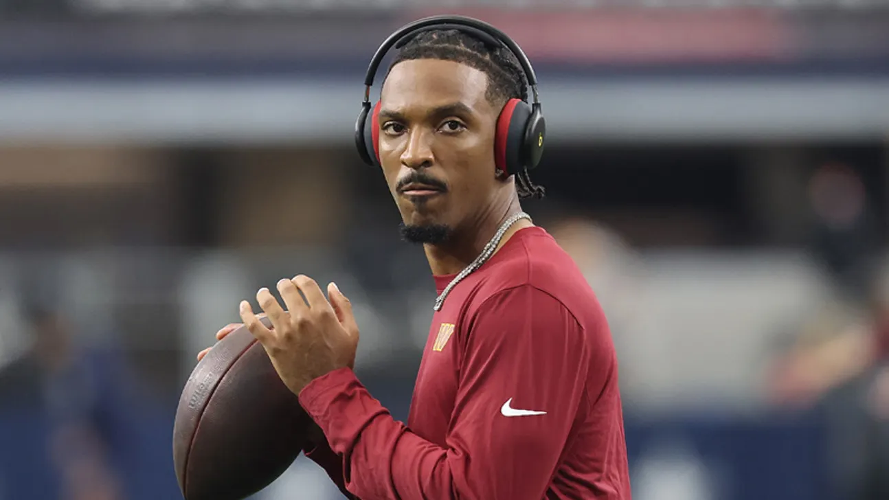Commanders GM Adam Peters Provides Positive Update on Jayden Daniels' Injury
