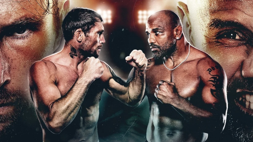 Darren Till and Yoel Romero star in BKFC's new fight promo