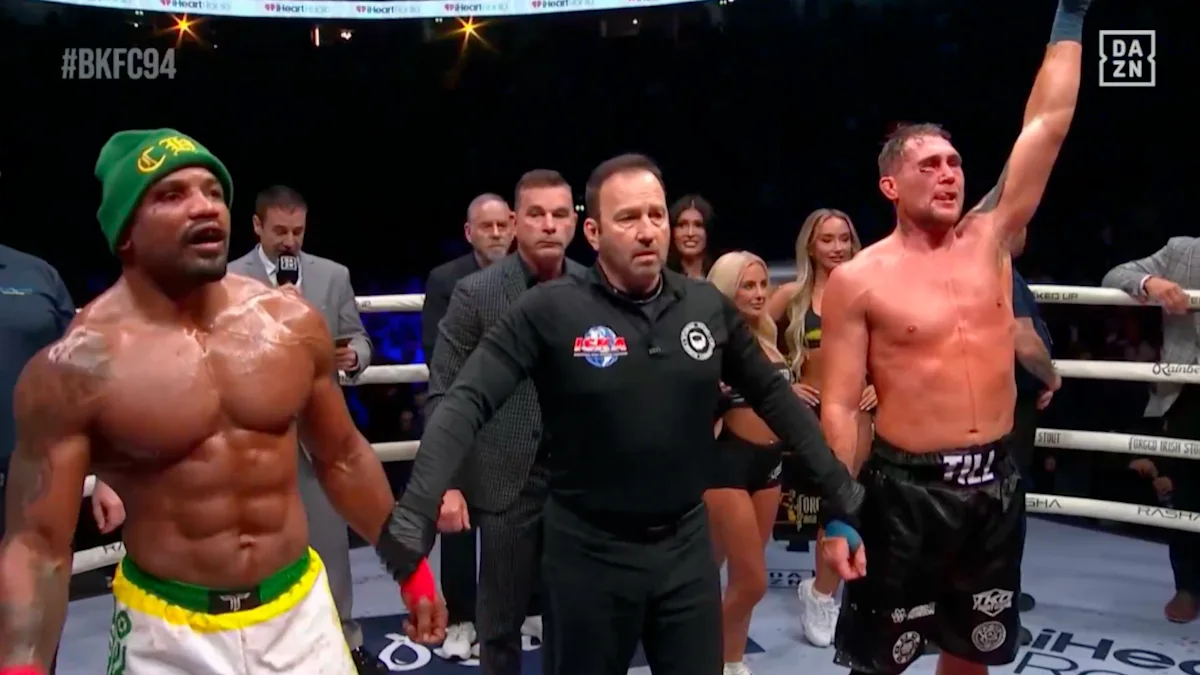 Darren Till outpoints Yoel Romero at BKFC 94, engages in heated exchange with Lorenzo Hunt