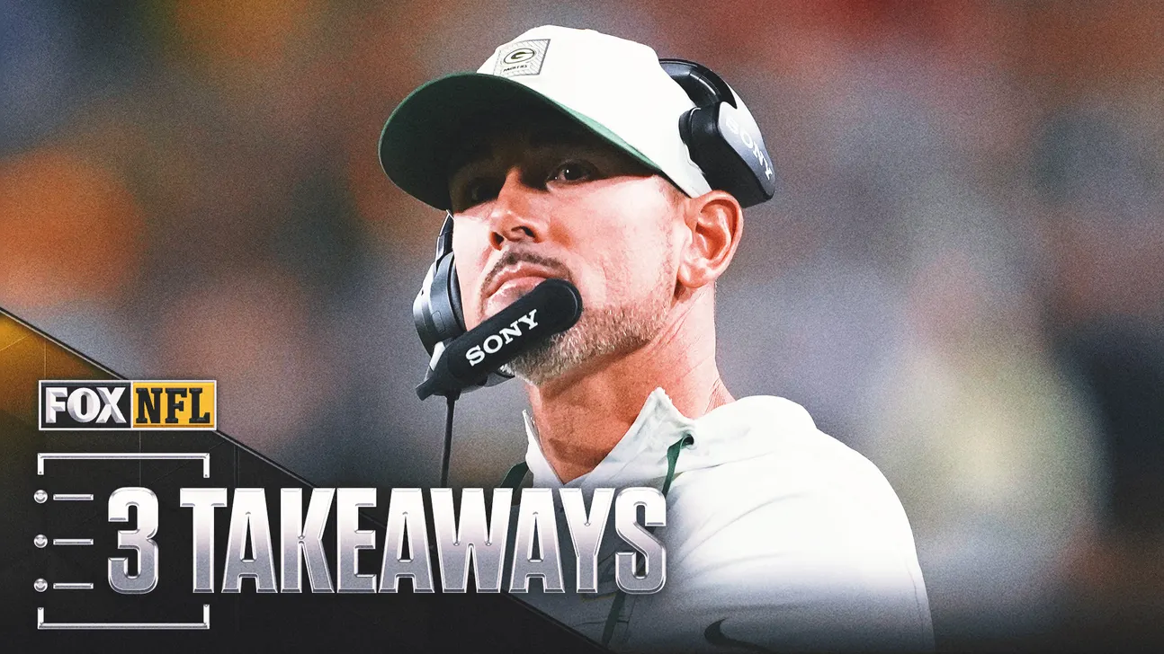 Falcons' Dominant Win vs. Packers: 3 Takeaways — Almost Time To Pack It Up?