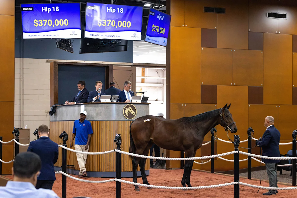 Fasig-Tipton's 2026 Eastern Fall Yearling Sale Catalog Released Online