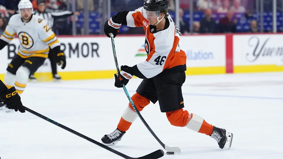 Flyers and fans mock NHL after Trevor Zegras penalty