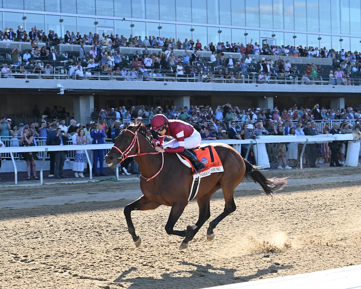 Forever Young Wins Jockey Club Gold Cup, Finishing Approximately 80 Percent Fit