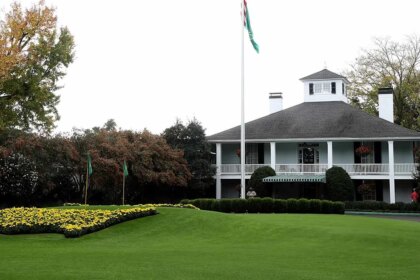 Former tennis star misses Augusta National tee time