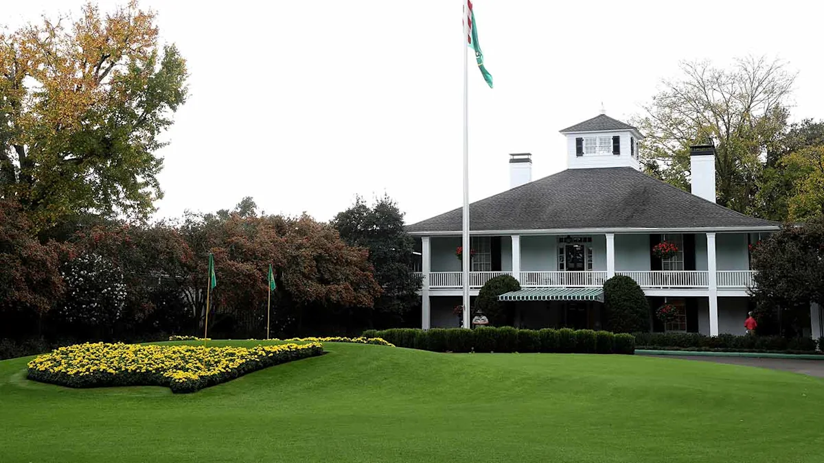 Former tennis star misses Augusta National tee time
