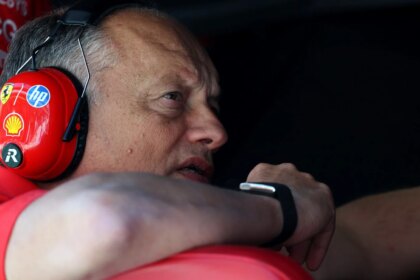 Fred Vasseur frequently questioned about Ferrari future as Christian Horner seeks new job