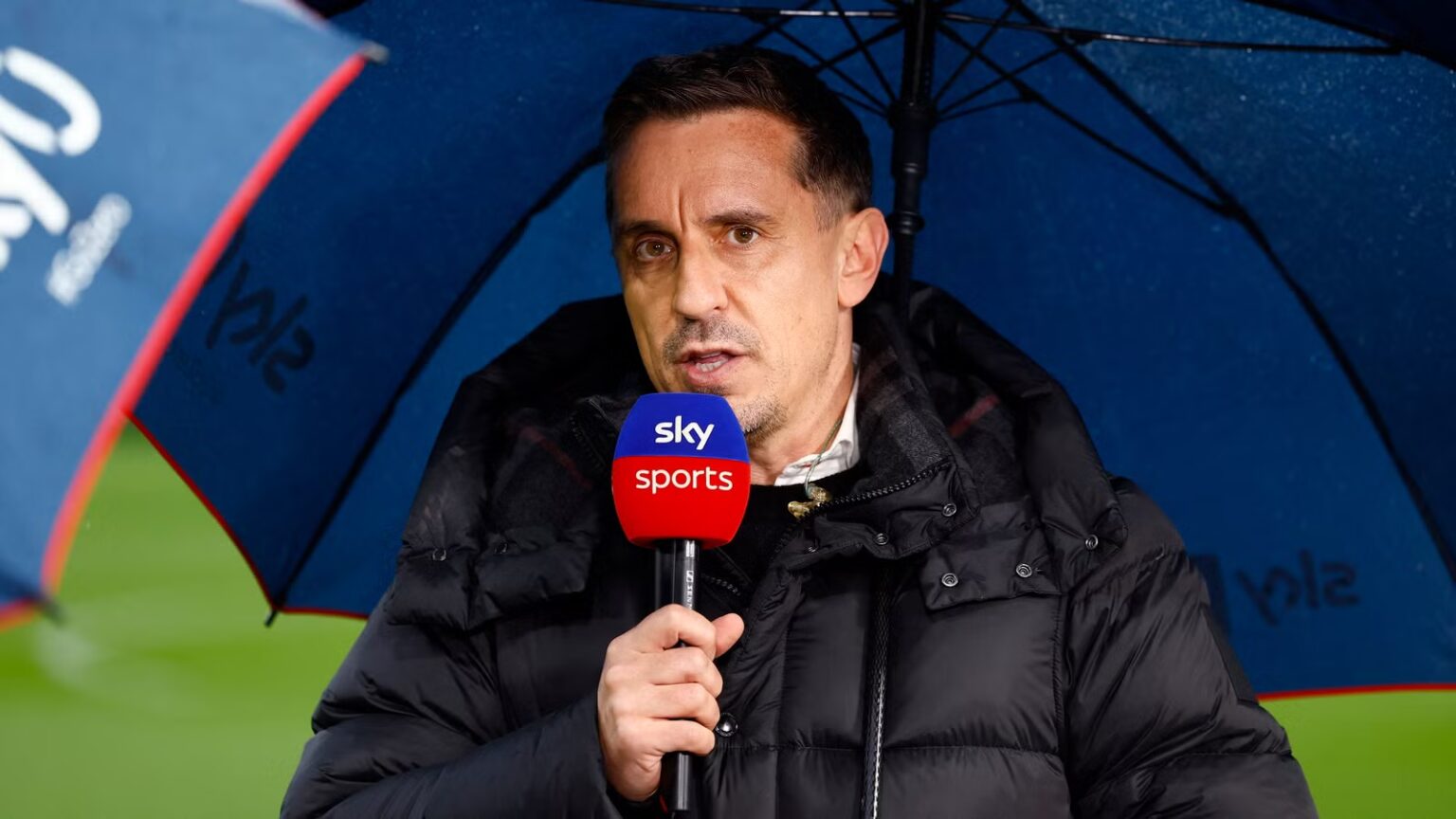 Gary Neville "fuming" at new FIFA law following Erling Haaland's goal against Man Utd