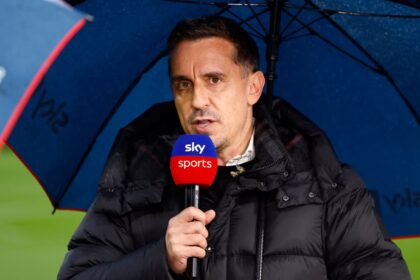 Gary Neville "fuming" at new FIFA law following Erling Haaland's goal against Man Utd