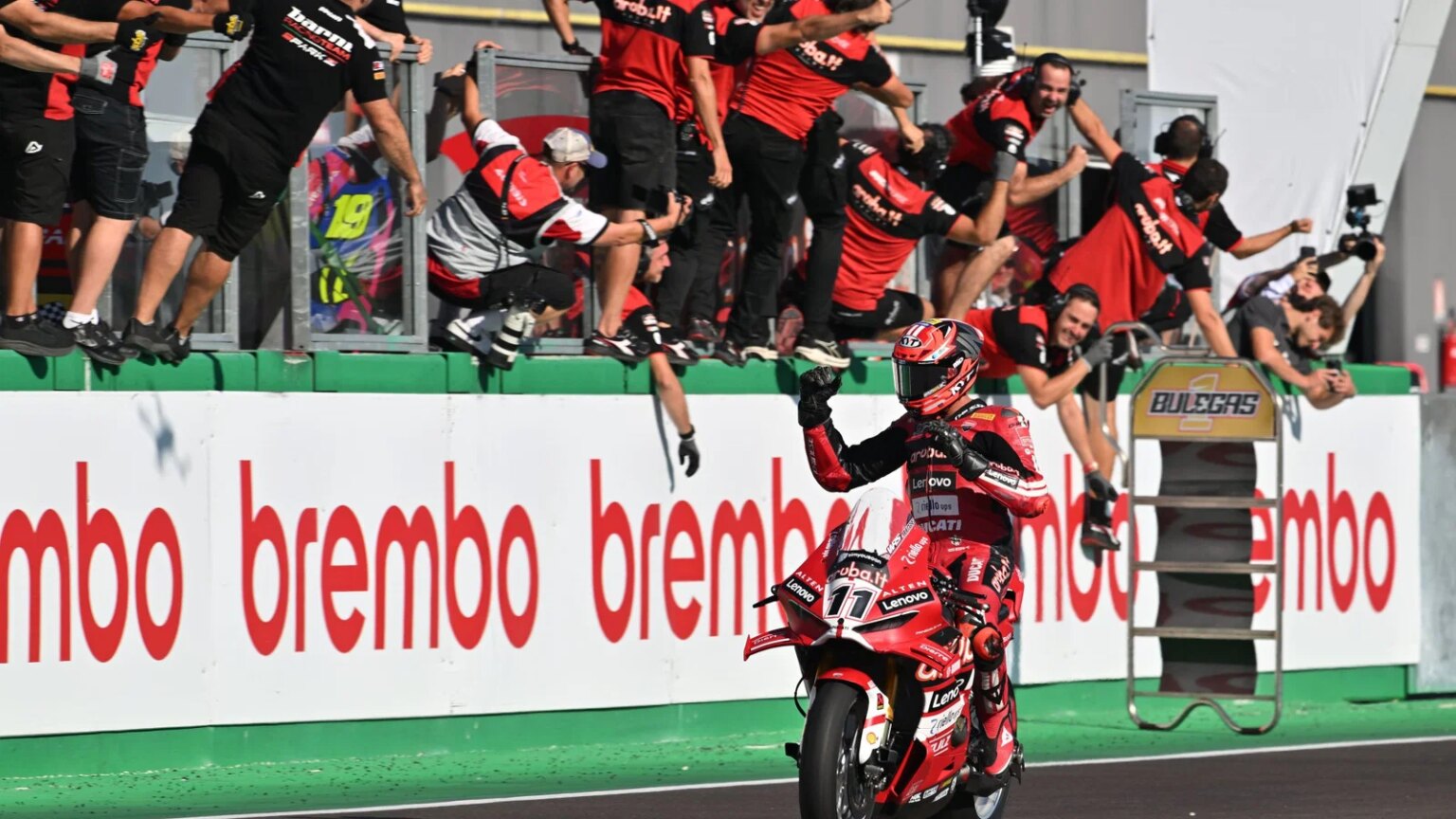 Gigi Dall’Igna Credits Ducati After Nicolo Bulega Wins WorldSBK Title