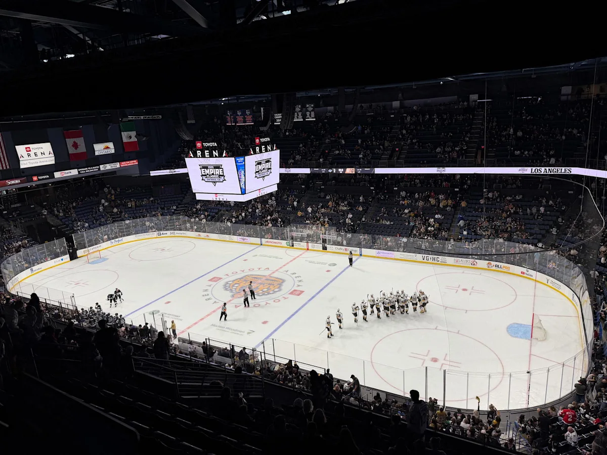 Golden Knights defeat Kings in Empire Classic