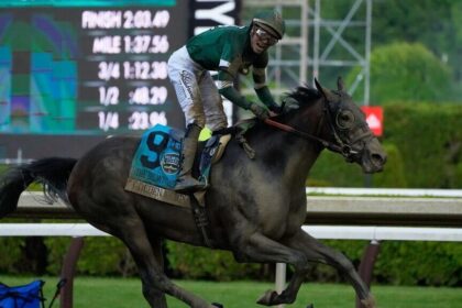 Golden Tempo wins Belmont Stakes after Kentucky Derby victory